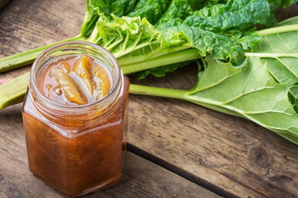 Confiture rhubarba