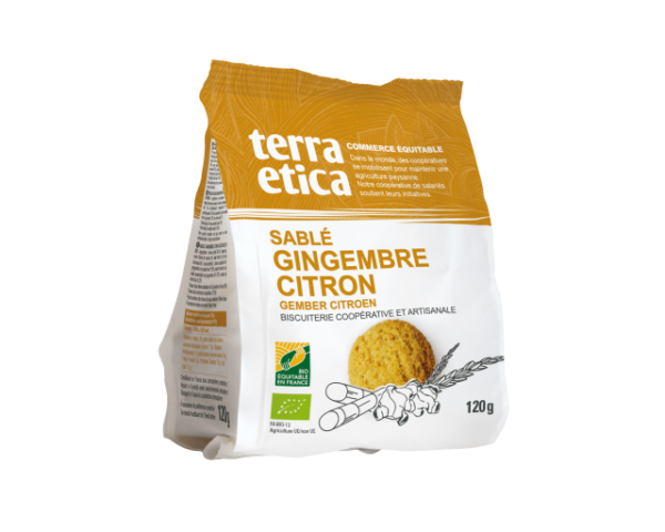 Biscuit sable gingembre citron